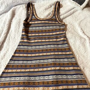 Free People Multicolor Patterned Dress